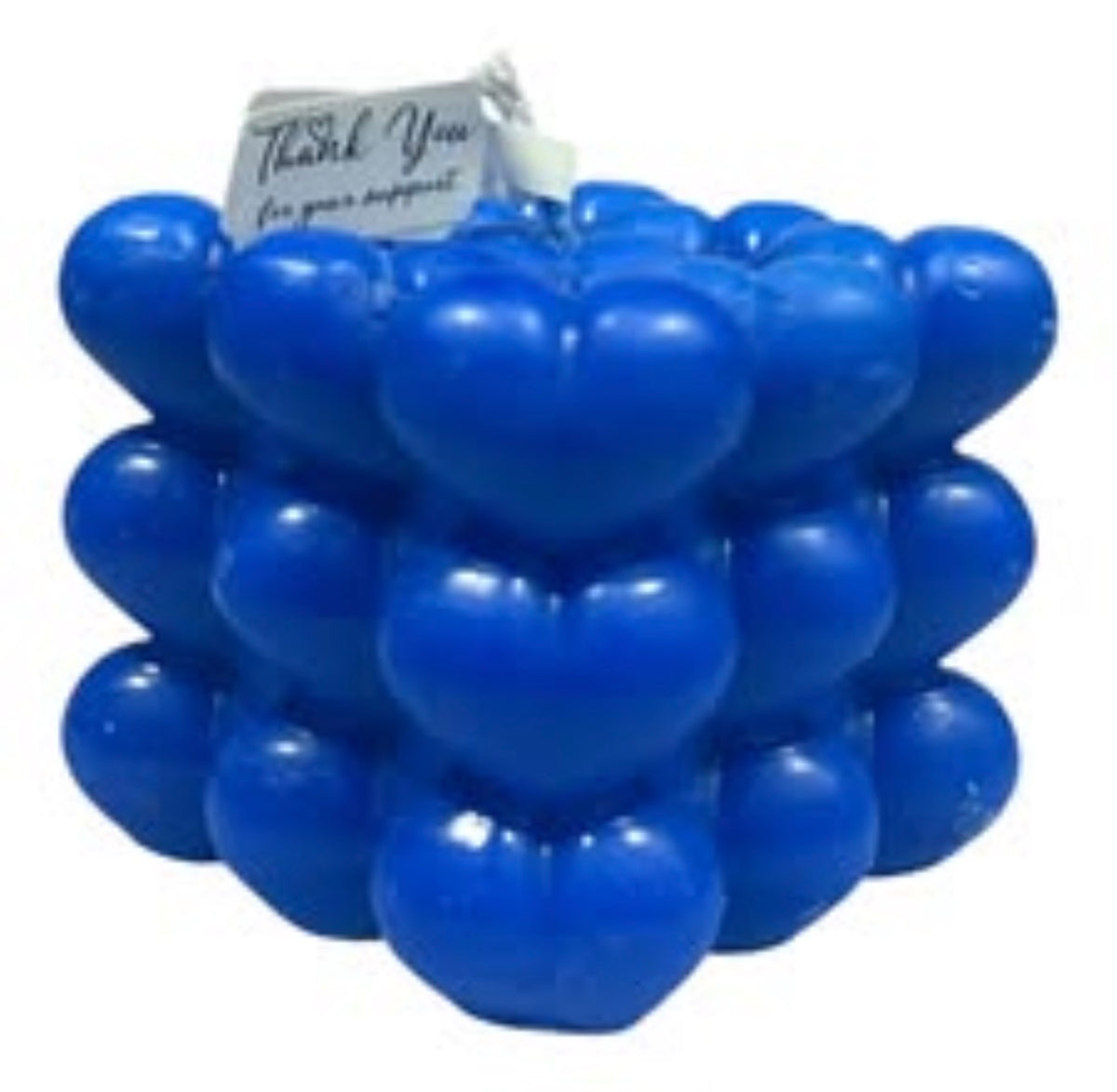 Heart Bubble Candle