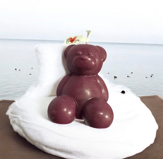 Teddy scented candle